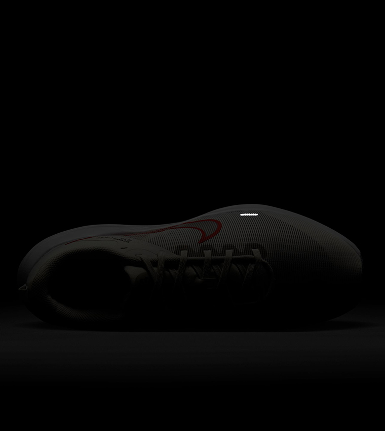 Buy Nike DOWNSHIFTER 12 Textured Lace Up Shoes In Cream 6thStreet