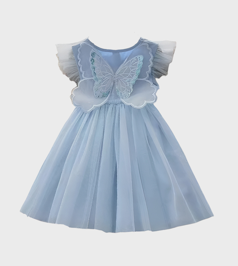 Elsa Magical Daydream Printed Flared Dress