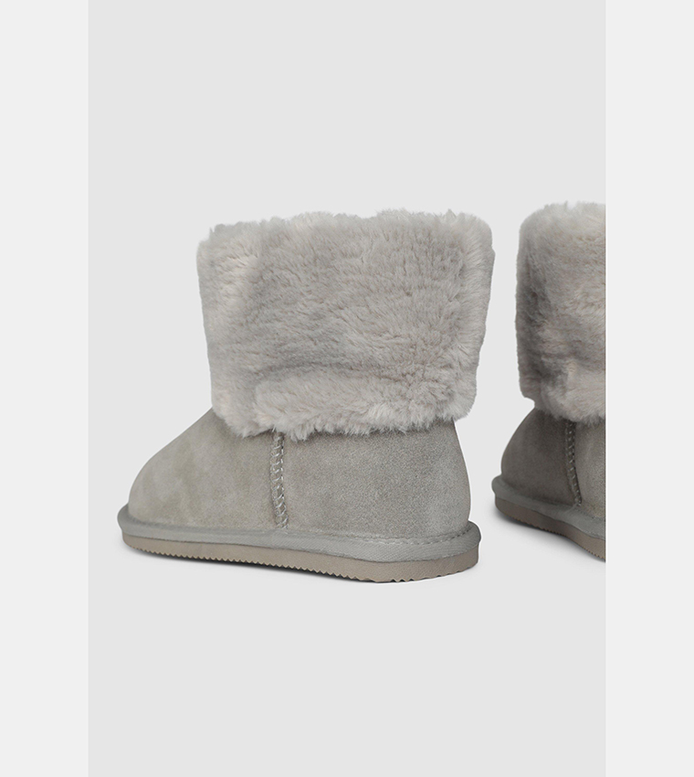Debenhams white boots top