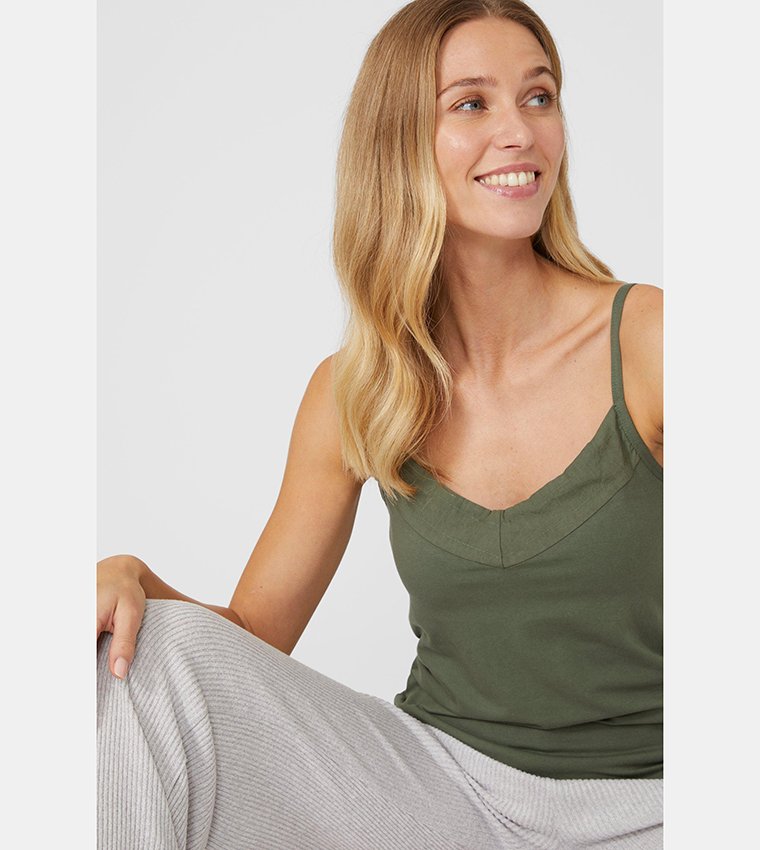 Camisole tops with support store