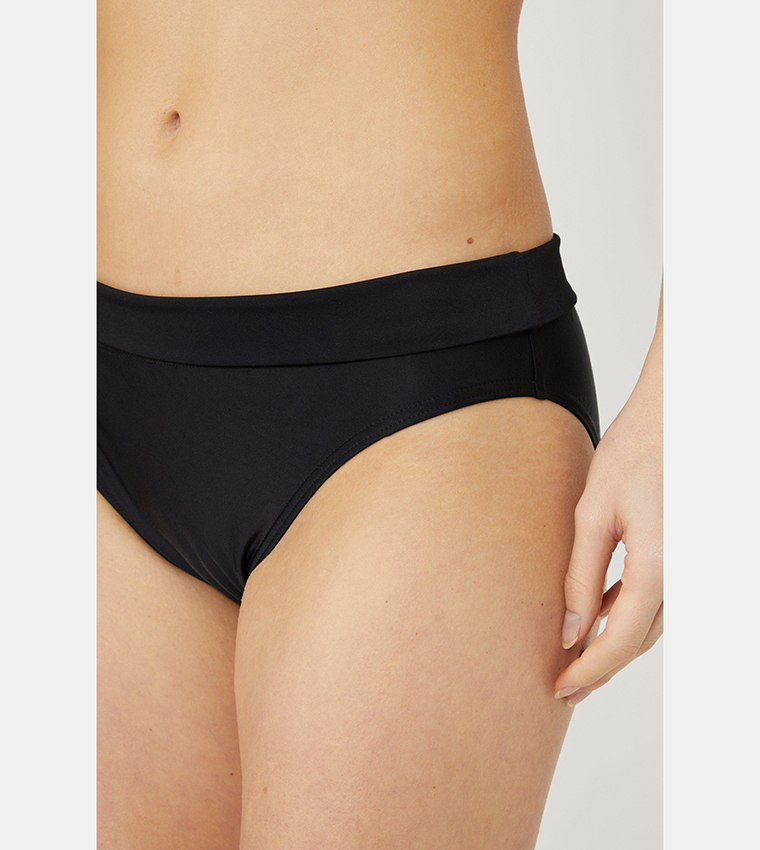 Debenhams black bikini bottoms shop