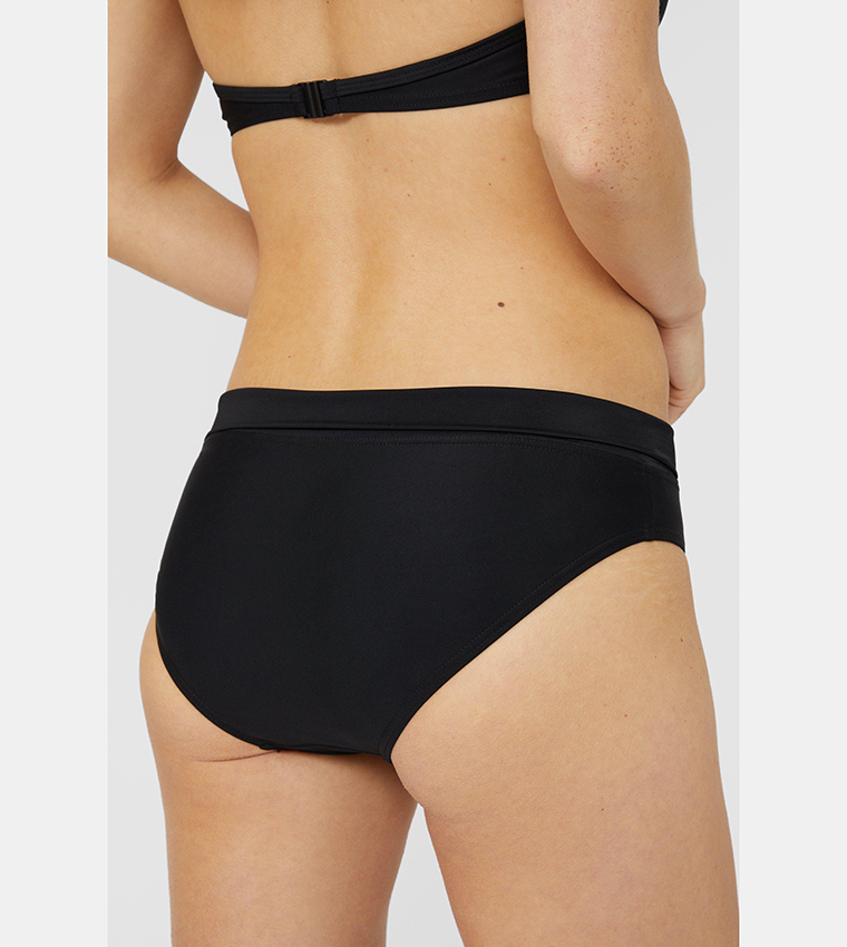 Buy Debenhams Fold Bikini Bottoms In Black 6thStreet Oman