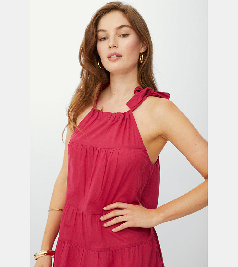Debenhams tiered dress deals