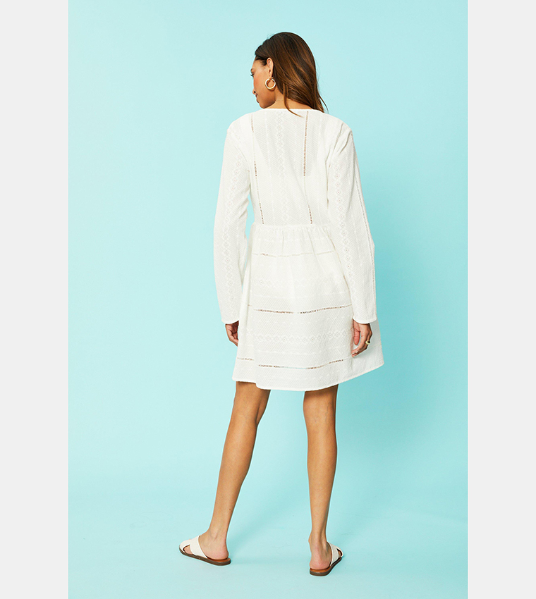 Debenhams long sleeve dresses top