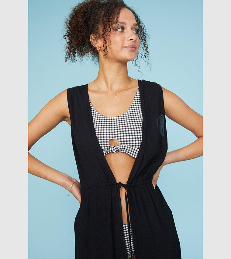 Debenhams black maxi dress store