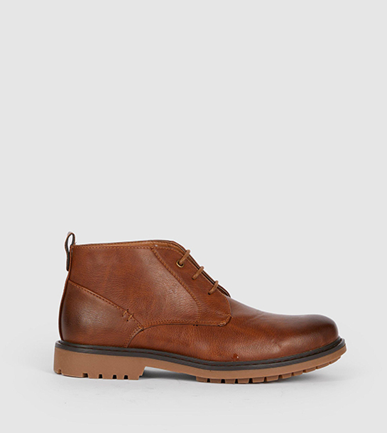 Buy Debenhams Copper Smart Chukka Boots In Tan 6thStreet Kuwait