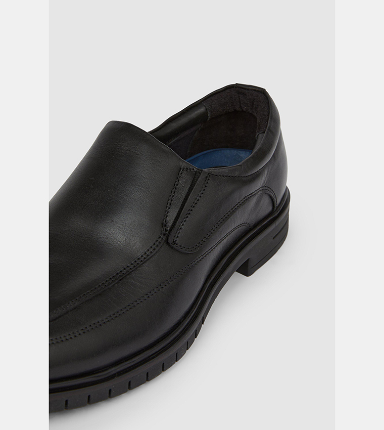 Buy Debenhams Airsoft Comfort Flex Sole Leather Slip On Shoes In