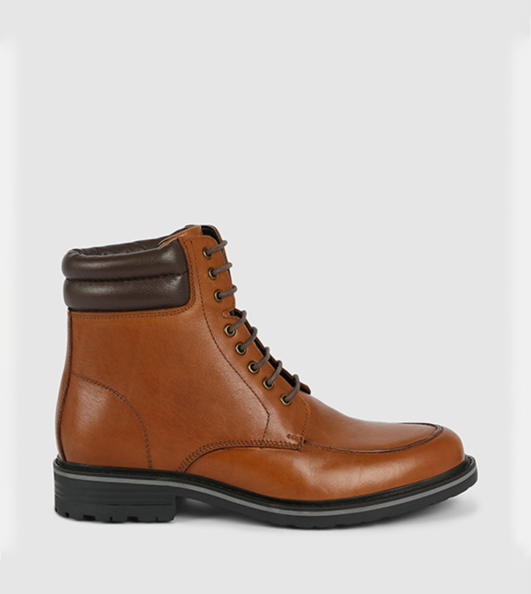 Buy Debenhams Tecnic Nolan Apron Front Lace Up Boots In Brown