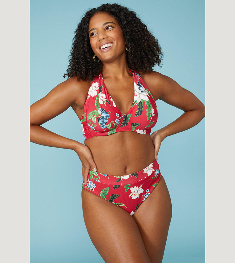 Non halter shop bikini top