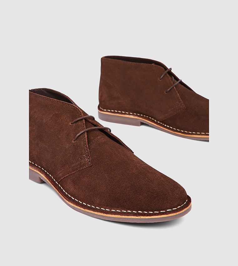 Buy Debenhams Red Tape Gobi Suede Lace Up Casual Shoes In Brown