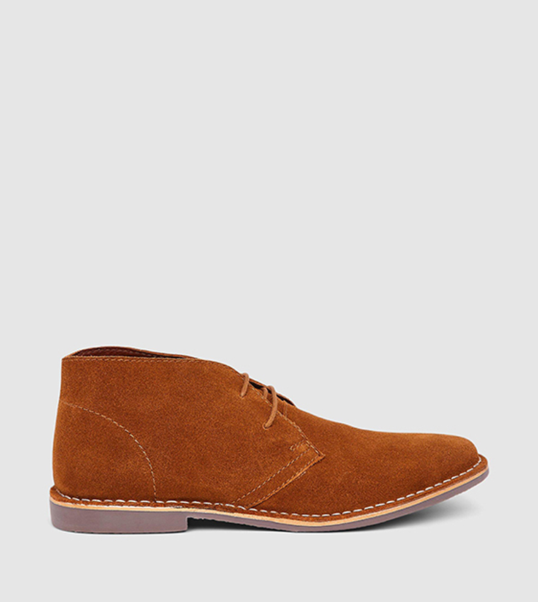 Red Tape Gobi Suede Lace Up Casual Shoes