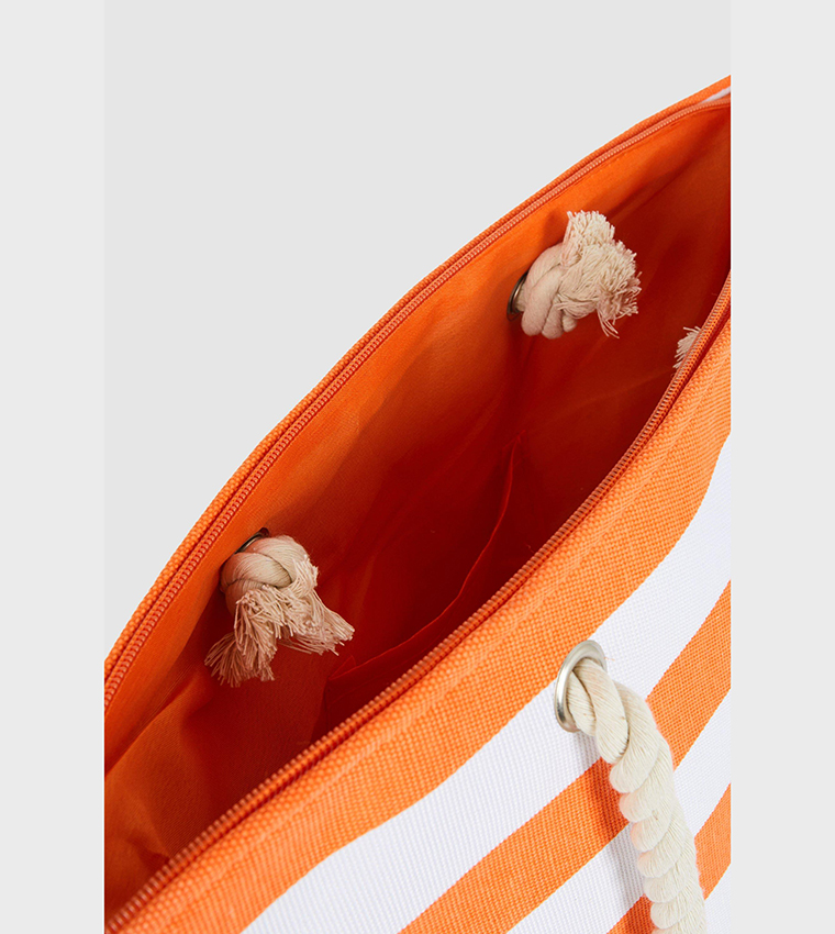 Debenhams orange handbags shop