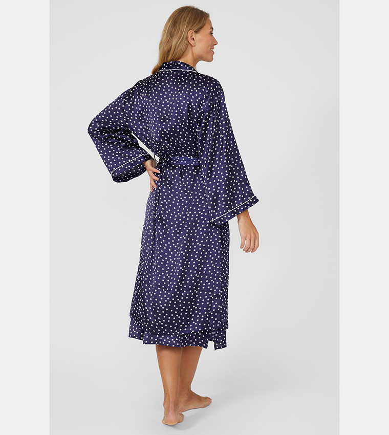 Debenhams white dressing gown clearance