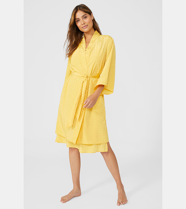 Debenhams satin dressing gown sale