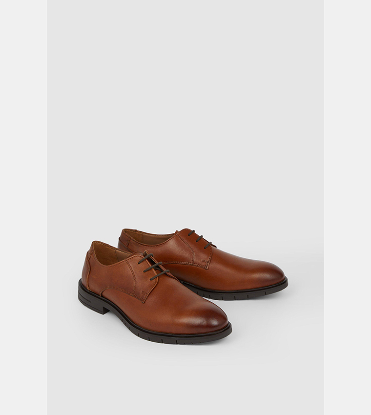 Buy Debenhams Airsoft Comfort Leather Flex Sole Derby Shoes In