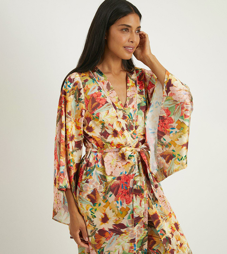 Debenhams kimono new arrivals dressing gown