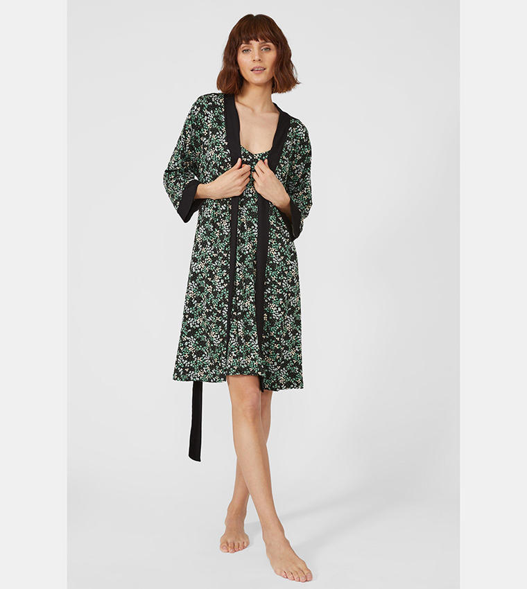 Buy Debenhams Ditsy Printed Jersey Short Nightdress In Multiple