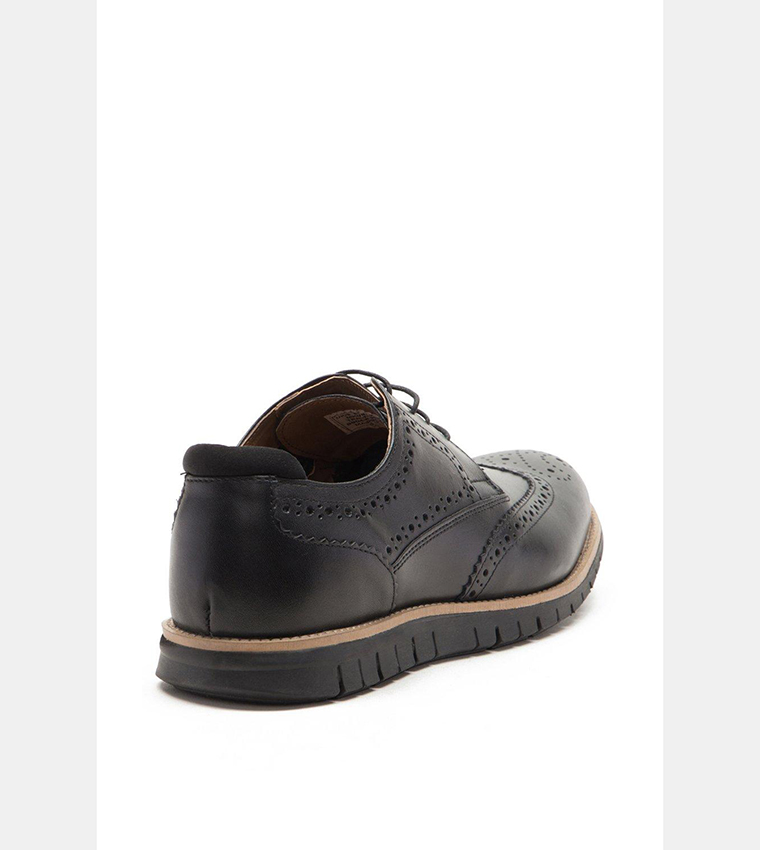 Buy Debenhams Thomas Crick Travis Light Leather Brogue Shoes In