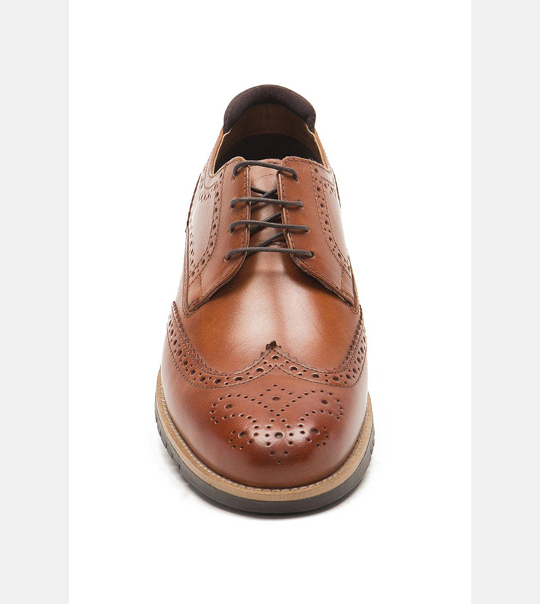 Buy Debenhams Thomas Crick Travis Light Leather Brogue Shoes In Brown 6thStreet Saudi Arabia