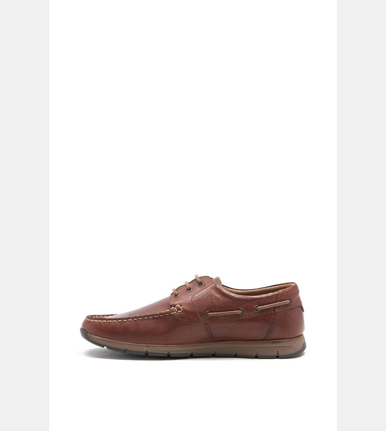 Buy Debenhams Thomas Crick Thunder Leather Boat Shoes In Brown 6thStreet Kuwait