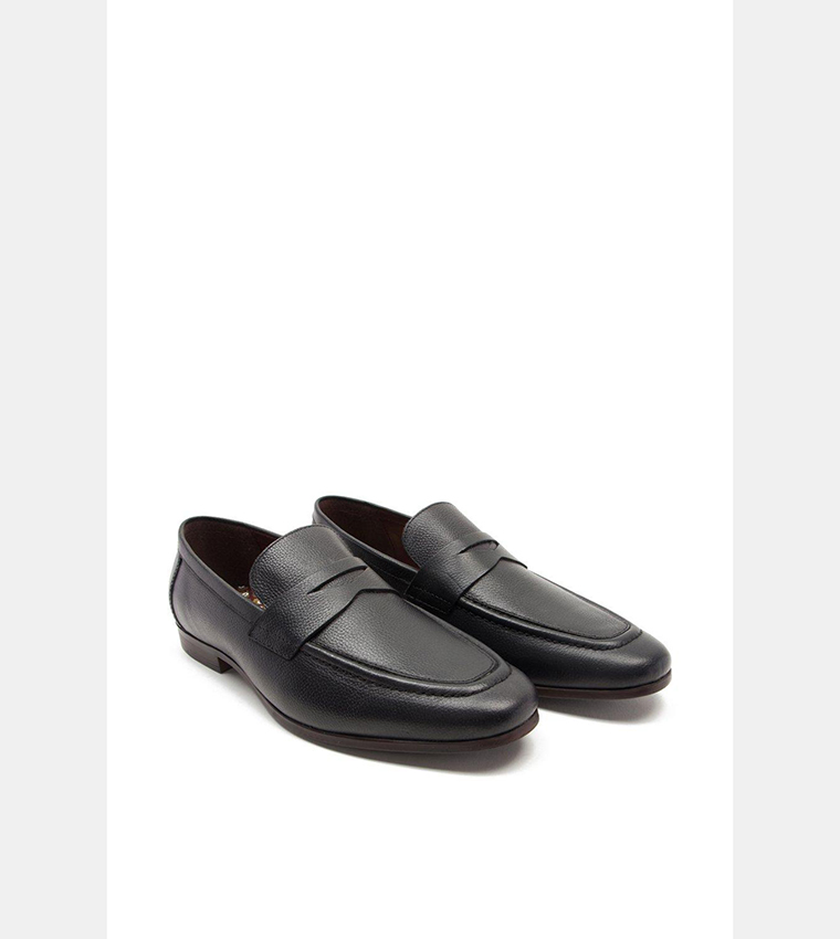 Debenhams top black loafers