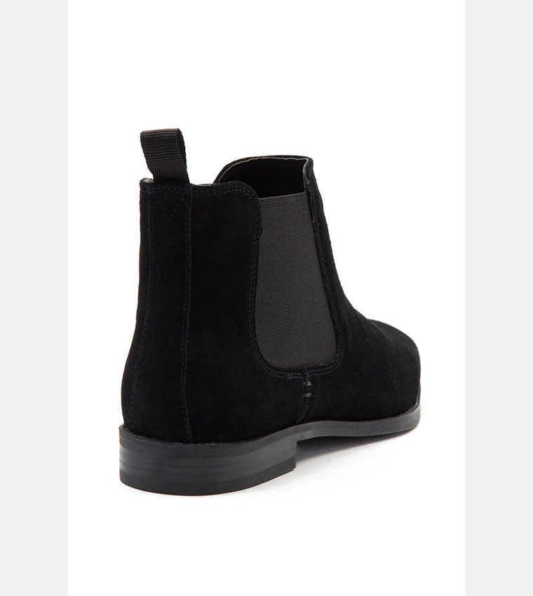 Buy Debenhams Thomas Crick Addison Suede Chelsea Boots In Black 6thStreet Kuwait