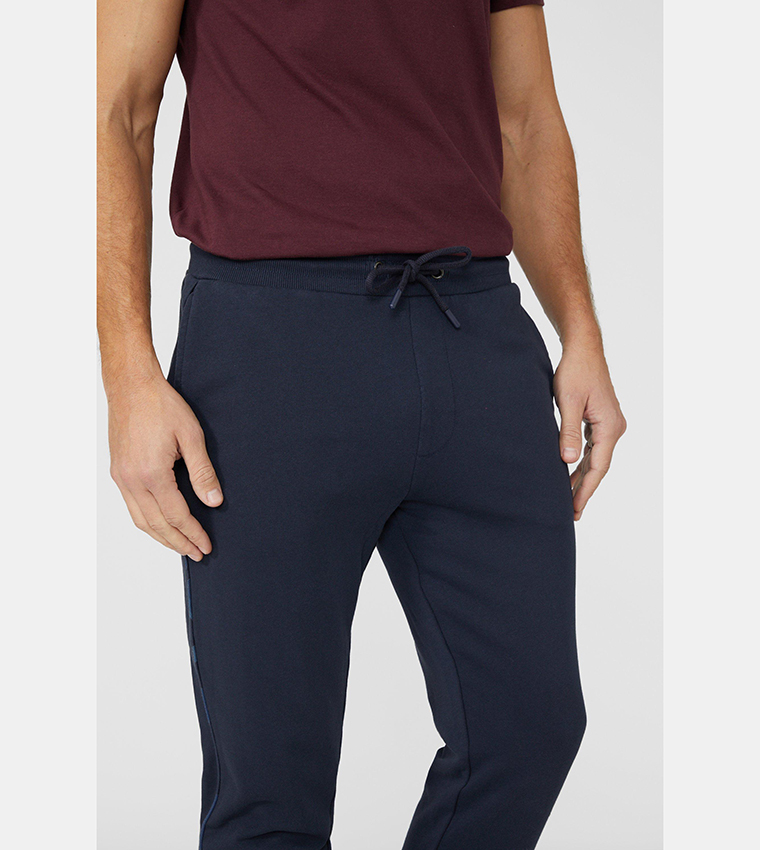 Buy Debenhams Piping Detail Lounge Joggers In Navy 6thStreet Oman
