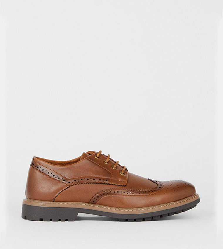 Buy Debenhams Thomas Blunt Heritage Brogue Shoes In Brown