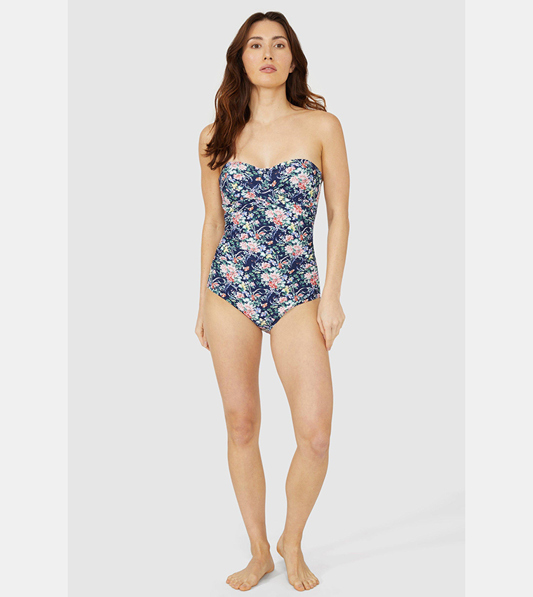 Bandeau cheap swimsuit debenhams