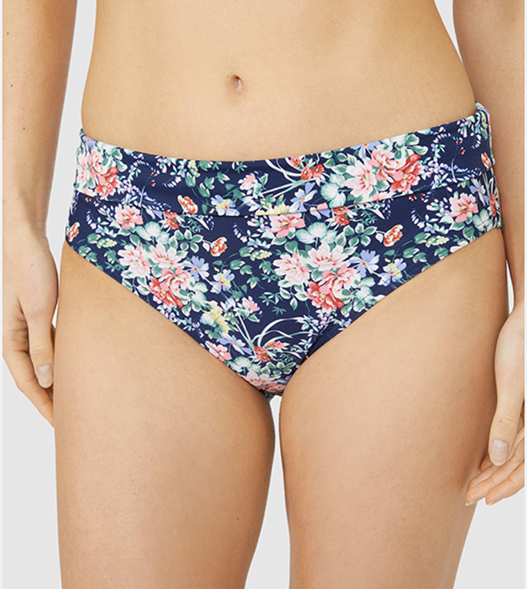 Navy swim bottoms women's online