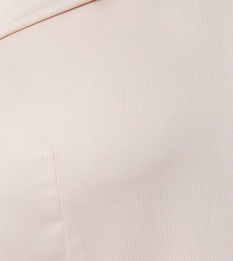 Debut London Twist Halterneck Satin Bridesmaid Dress