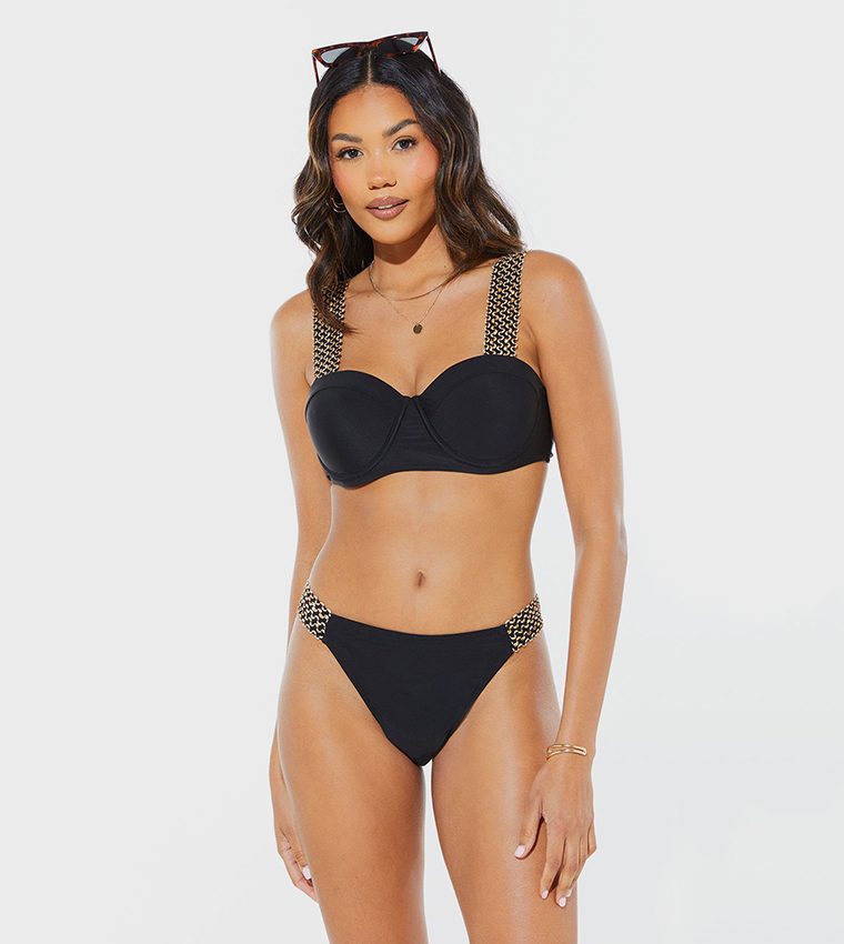 Metallic Bikini Bottom