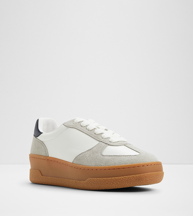 DEEVALE Color Block Platform Sneakers