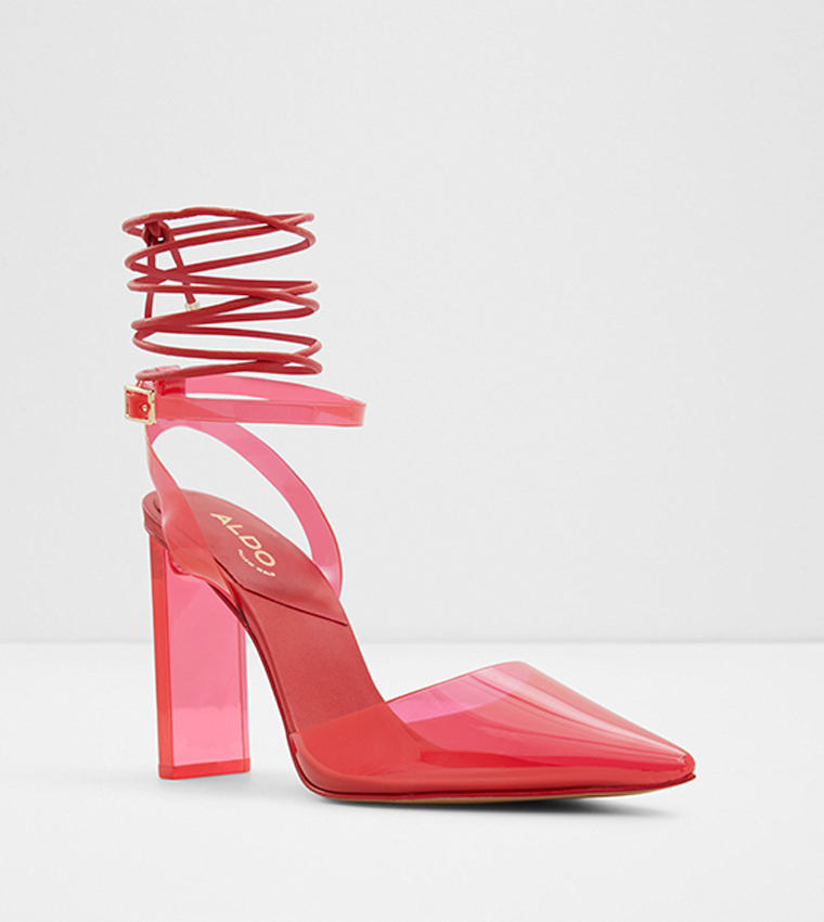 Buy Aldo DELFINA Pointed Toe Slingback Sandals In Red 6thStreet UAE