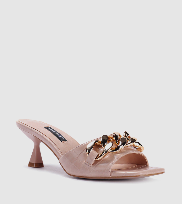 Square Toe Kitten Heels