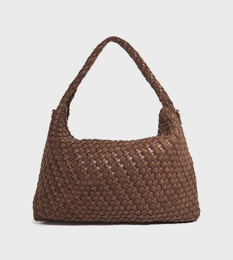 DELIBERATE braided Shoulder Bag