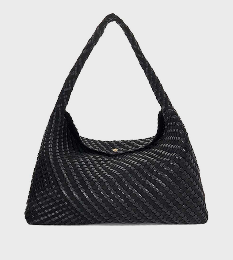 DELIBERATE braided Shoulder Bag