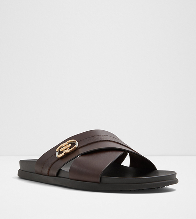 DELMAR Criss-Cross Strap Sandals