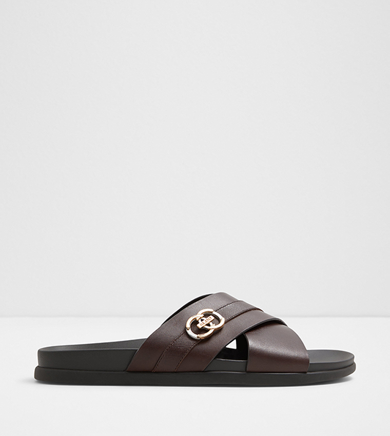 DELMAR Criss-Cross Strap Sandals