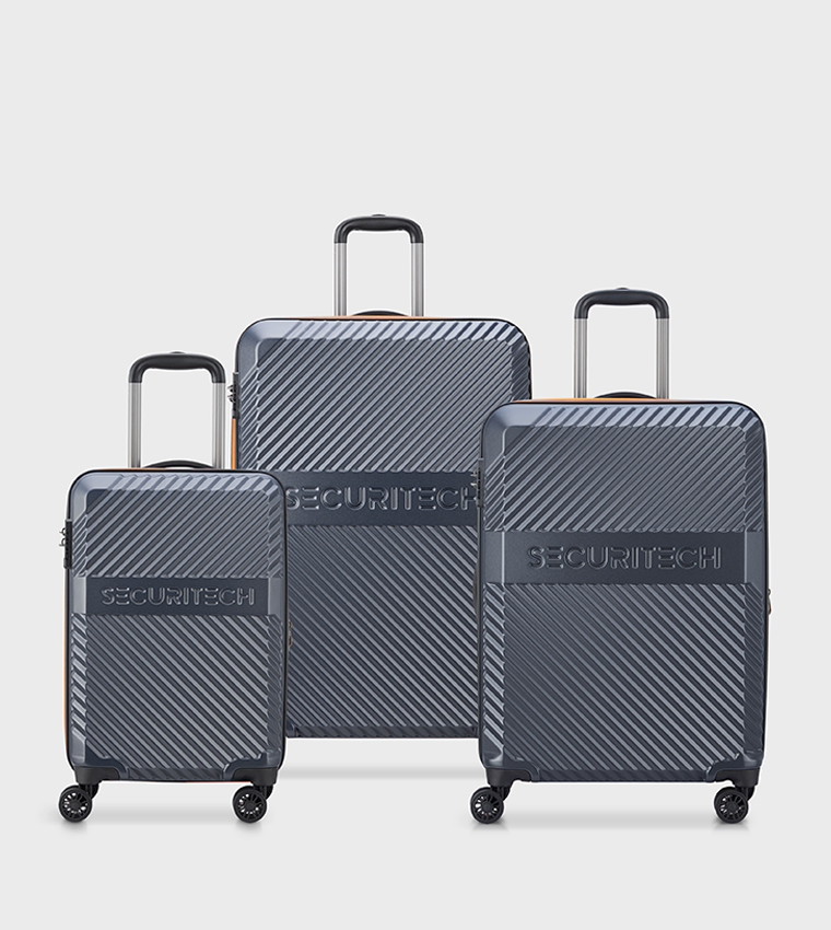PATROL 3-Piece Hard Shell Spinner Trolley Bag Set - 55/70/81cm
