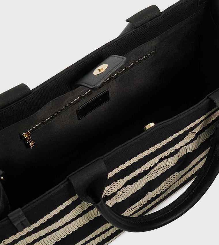 DELTRA Patterned Tote Bag