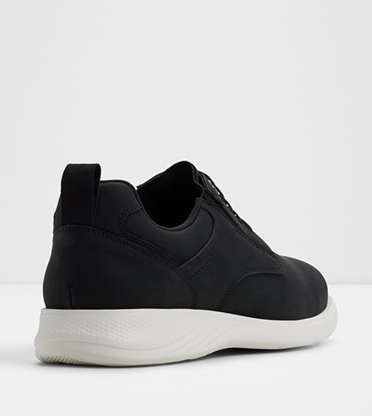 DENZEL Solid Lace-Up Sneakers