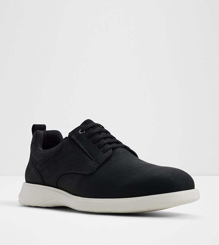 DENZEL Solid Lace-Up Sneakers