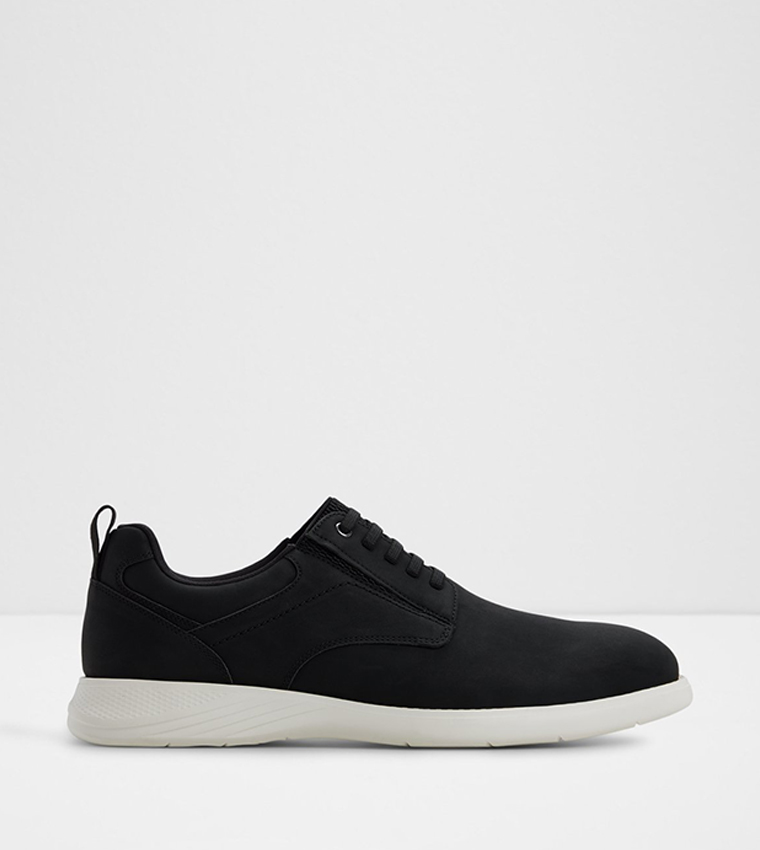 DENZEL Solid Lace-Up Sneakers
