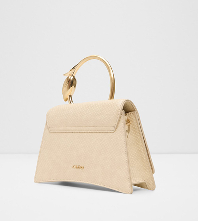 DESERTROSE Textured Top Handle Bag