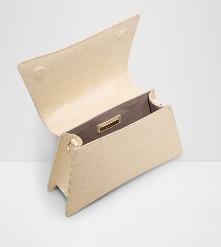 DESERTROSE Textured Top Handle Bag