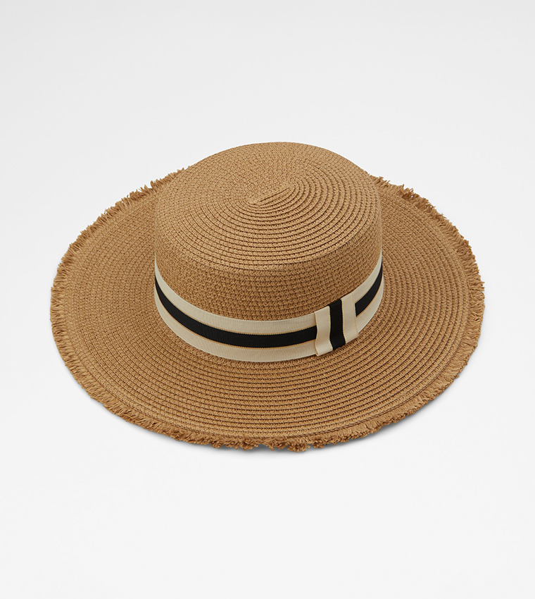 DEVALAENA Ribbon Detail Sun Hat