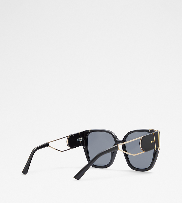 Buy Aldo Accessories DEVOBANNA Oversized Square Sunglasses In Black 6thStreet UAE