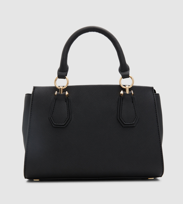 DEVOTED Textured Satchel Bag