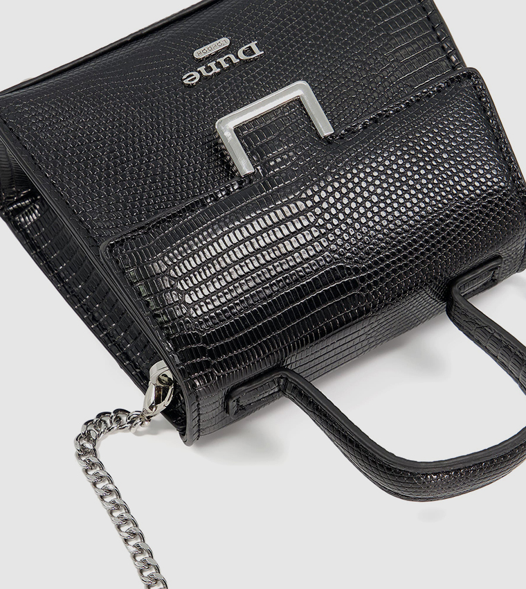 DEVYN Textured Mini Bag with Sling